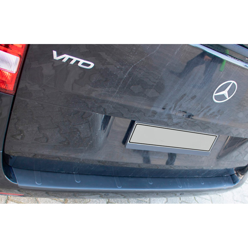 Achterbumper beschermlijst  Mercedes Vito W447 2014- - Matzwart