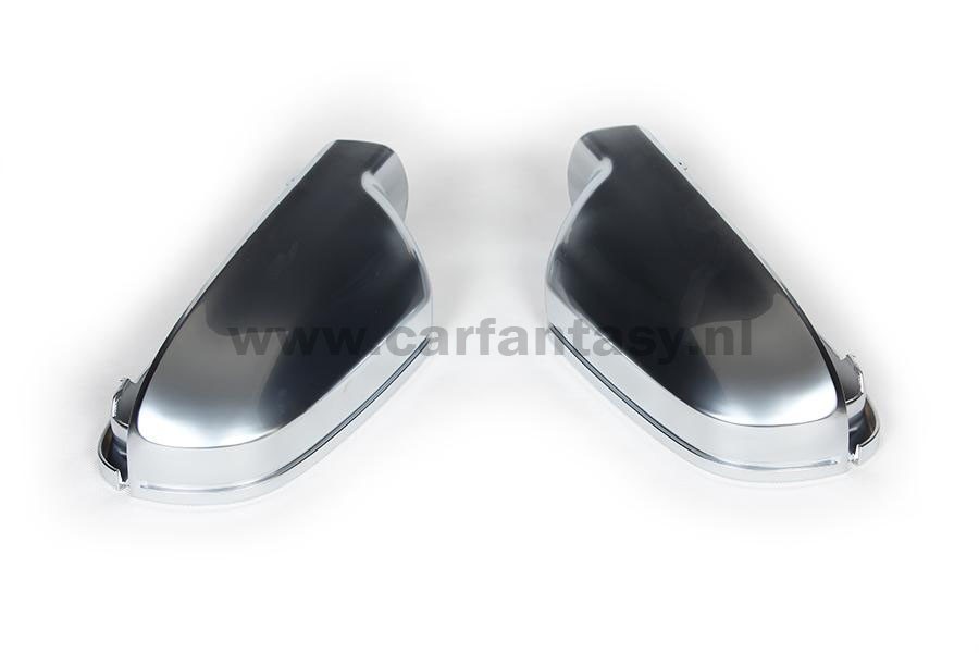 Spiegelkappen Audi A5 10-16 Aluminium mat chroom