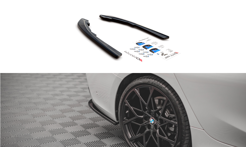 Diffusor Hoeken BMW 3 Serie G20 Gloss Black