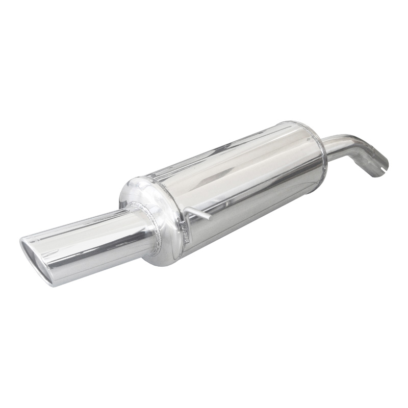 100% Inox Sport Exhaust  Ford Fiësta V 2.0 16V ST 150hp 2005-2008 Ø 54 1x90mm X-Race