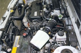 GREEN kit Hyundai Pony 1.5i 12V met luchtmeter