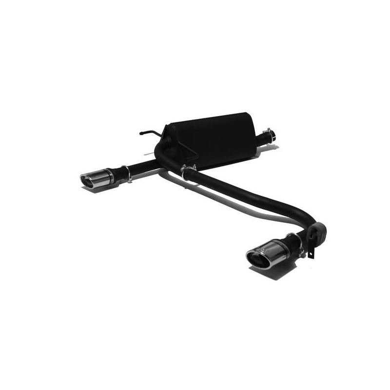 Double sport exhaust  Opel Astra H Combi 1.4i 66kW/1.6i 77kW/1.8i 92kW 2004-2009 95x65mm