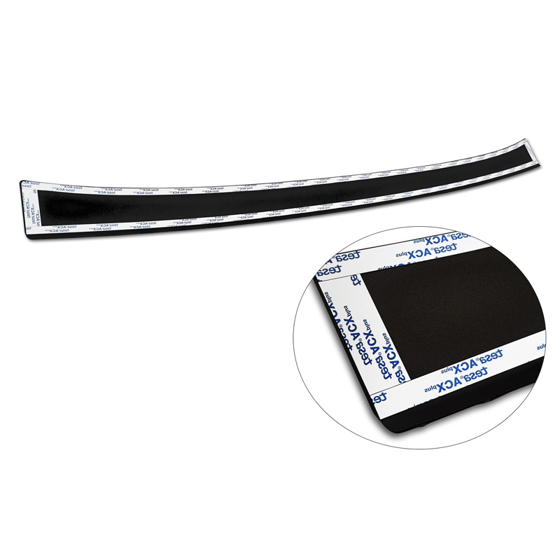 Matt Black Aluminum Rear bumper protector  Mercedes Citan (W420) Box/Tourer 2021- 'Riffled Plate'