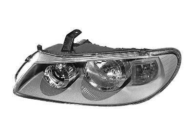 koplamp, H7+H7, grijs huis, links, 09/2002-Nissan Almera, 2000-2