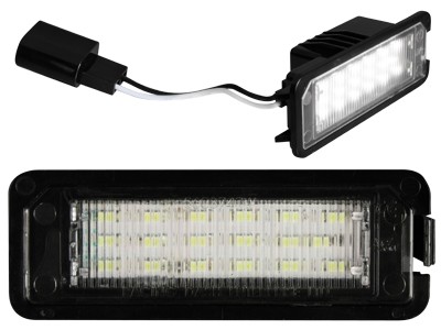 LED License Plate VW Golf IV, Golf V, Lupo 99-06, New Beetle 06-