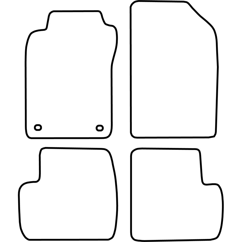 Automatten  Toyota Avensis 1997-2003