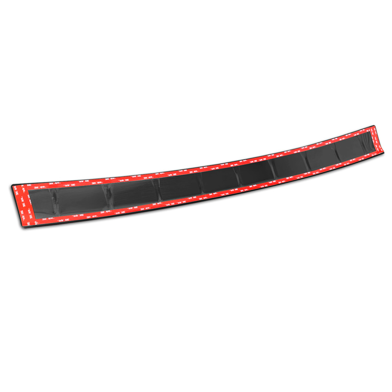 Black Stainless Steel Rear bumper protector  Mercedes E-Class (S214) Estate 2023- 'Ribs'