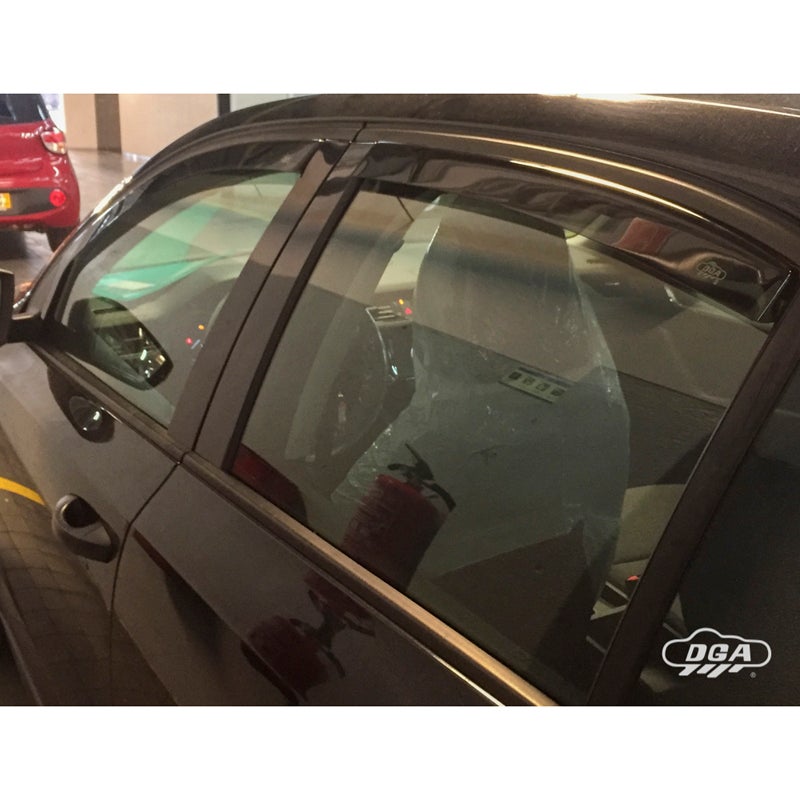 DGA Wind Deflectors Set  Skoda Octavia III (5E) Sedan 2013-2017 & 2017-2020 (4-pieces)