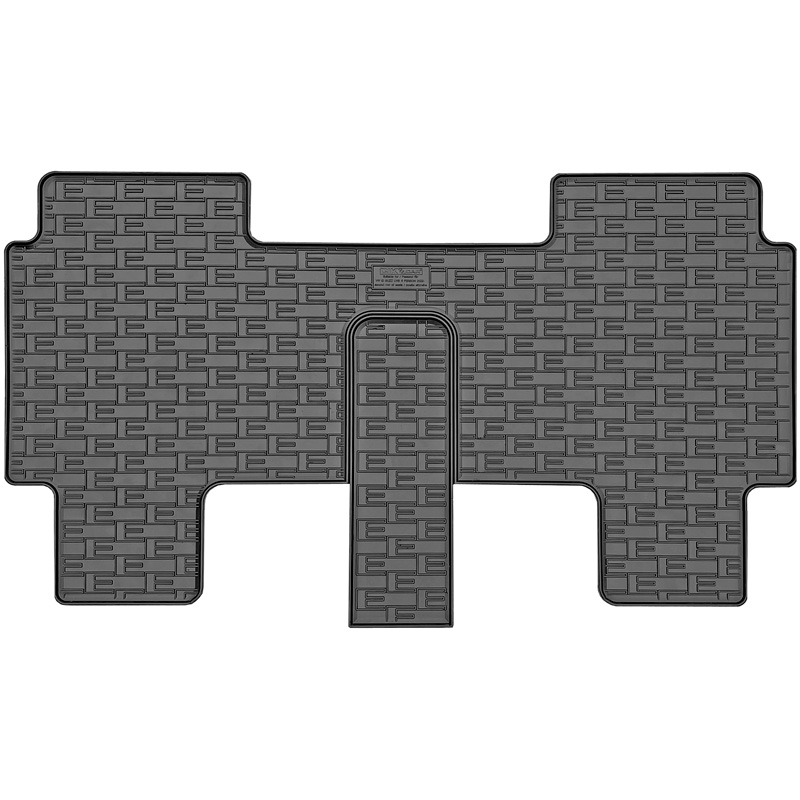 CIKCAR Rubber car mats set  Volkswagen ID.Buzz Bus Personal (Long wheel base) 2022- (Second row) (1-piece)