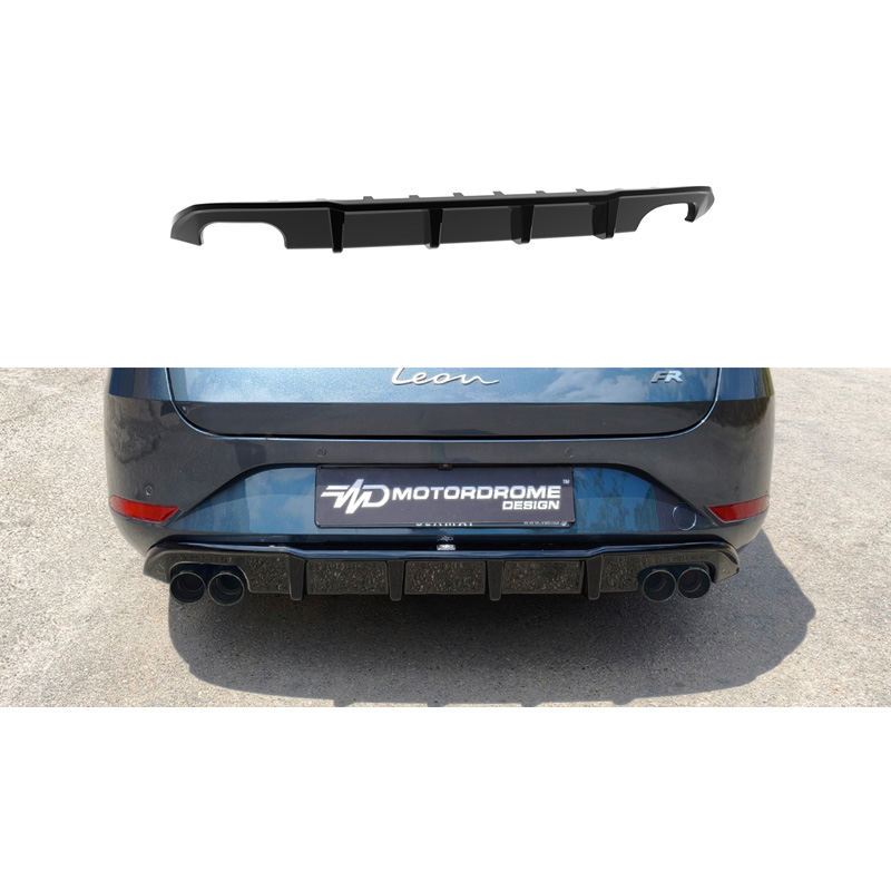 Motordrome Rear Diffuser  Seat Leon IV (KL8) Sportstourer FR 2020- (ABS)