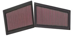 K&N Inlegfilter Mercedes C320 3.0 2/2005-09
