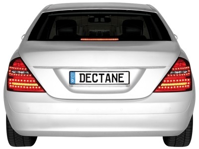Taillights LED Mercedes S-klasse W221 red/clear