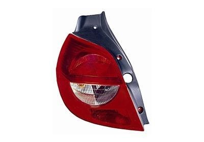 achterlicht, zonder fittingdeel, links Renault Clio, 2005-2009