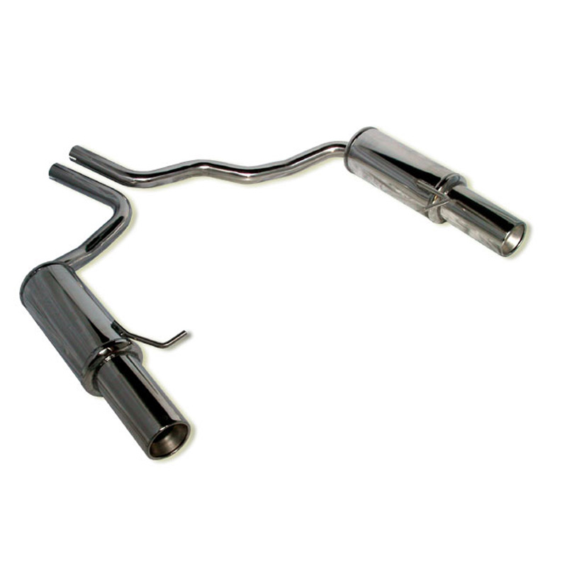 100% Inox Double Sport Exhaust  Audi A4 8E 2.5 TDi 2001- Left/Right 102mm