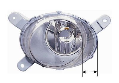 mistlamp, rechts, 04/2004-Volvo S60, 2000-2010