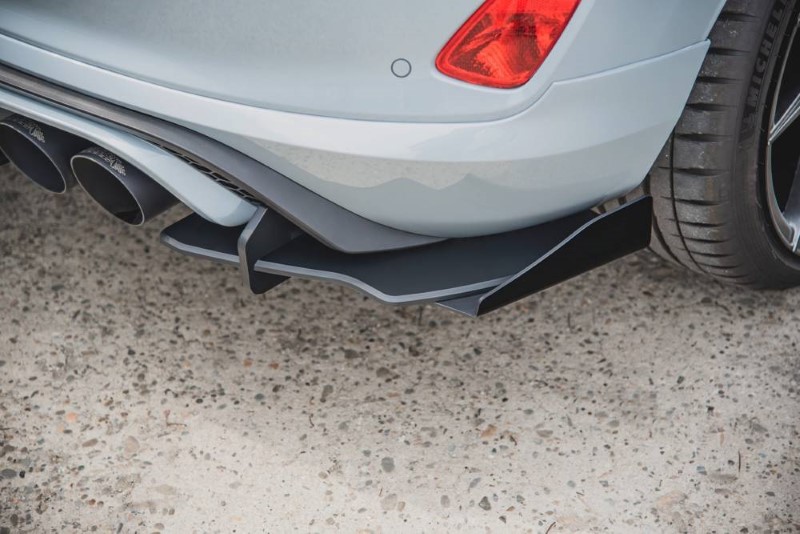 Zijkleppen Ford Fiesta Mk8 ST Glanzend Zwart