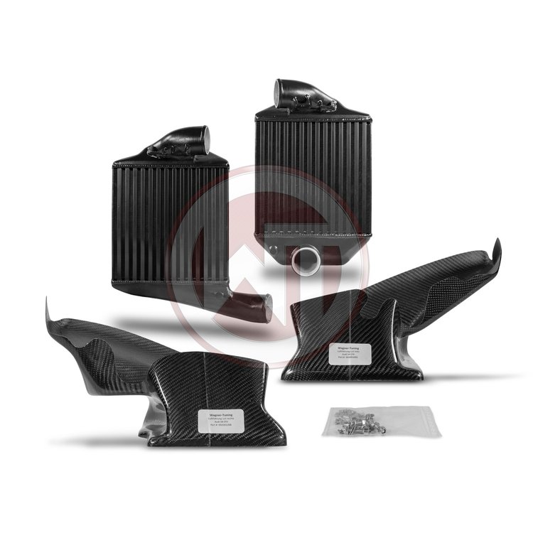 Intercooler Audi S4 B5 1997-2001 2.7 quattro 195kw Wagner Competition Gen.2 kit met carbon luchtleid