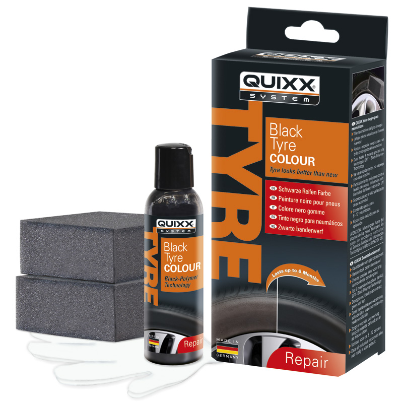 Quixx Black Tyre Colour 75ml