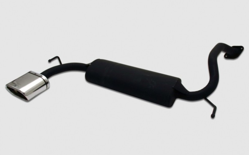 Einddemper Honda CRX 1987-1992 RVS eindstuk 2x80mm rond