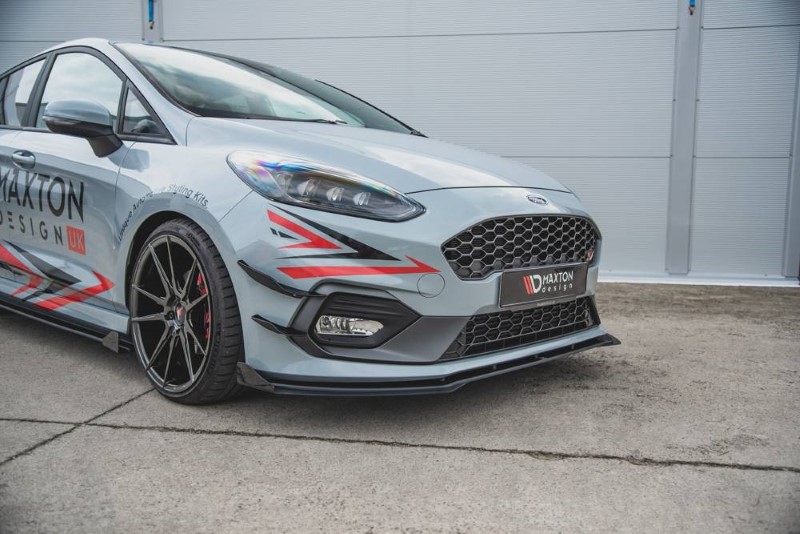 kleppen Ford Fiesta Mk8 ST / ST-Line Glanzend Zwart