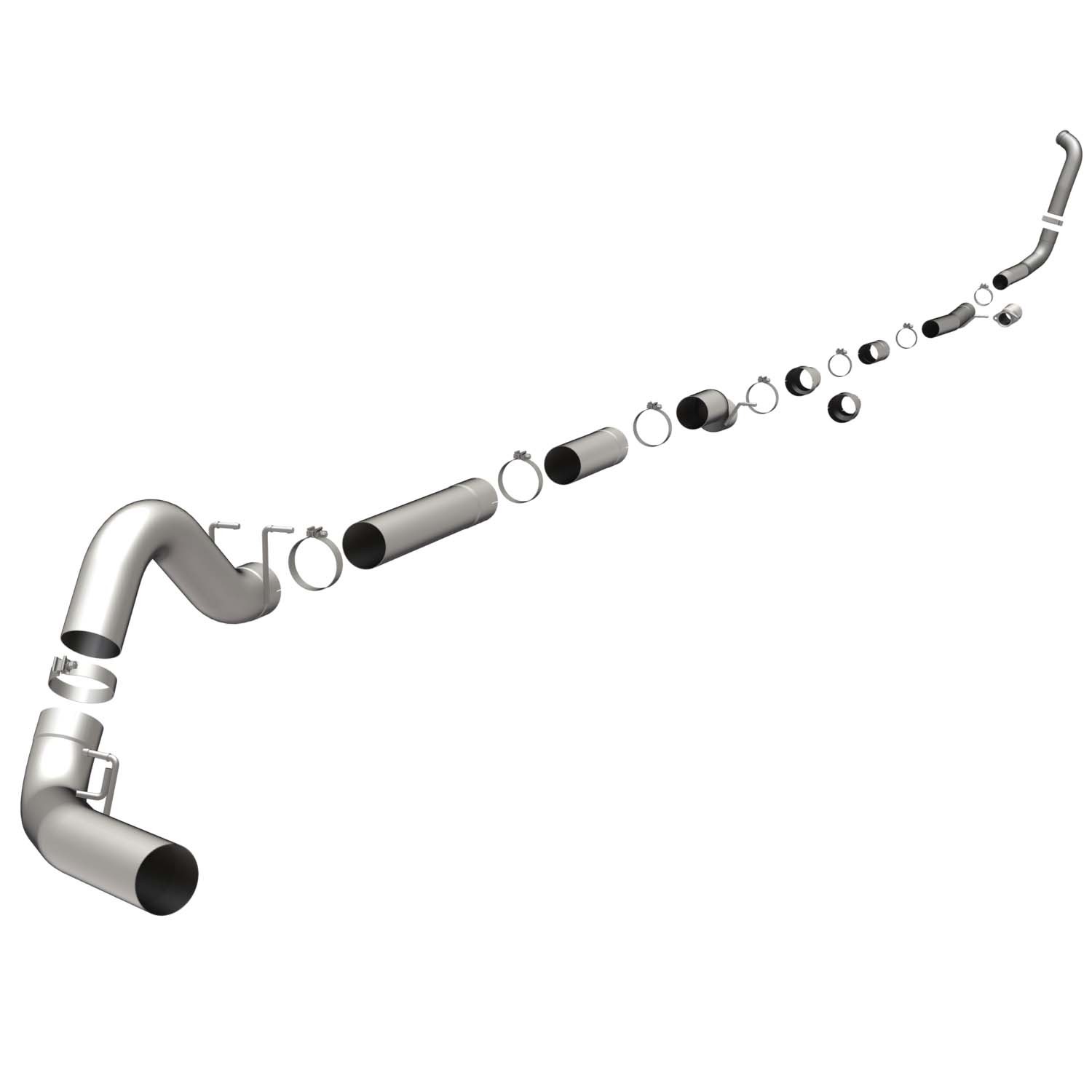 Ford SYS TB 99-03 Ford Diesel 7.3L Magnaflow Cat-Back