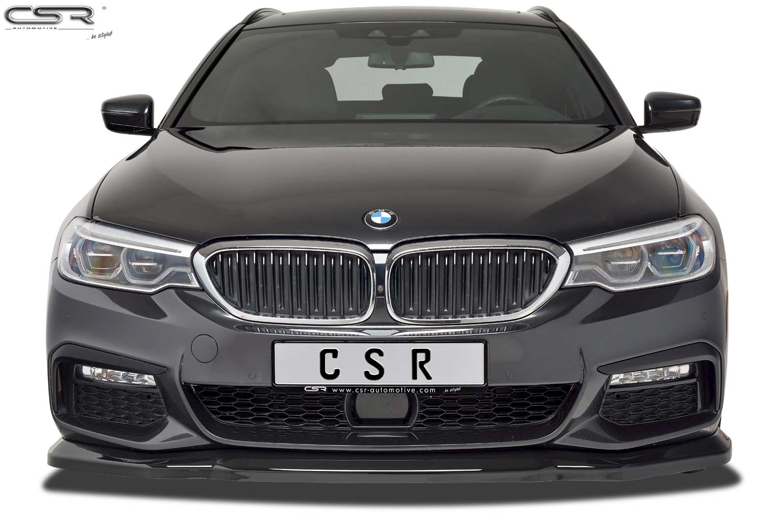 Voorspoiler BMW 5-Serie G30/G31  Glans Zwart