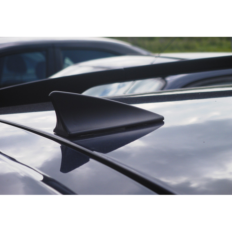 Universele SharkFin navigatie antenne (Dummy) - Zwart - Lengte 140mm
