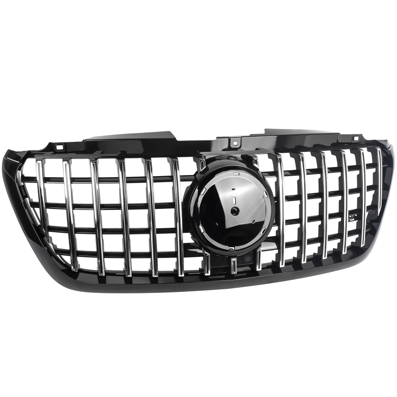 Grill Mercedes Sprinter W907 W910 18- Zwart/Chroom AMG Look