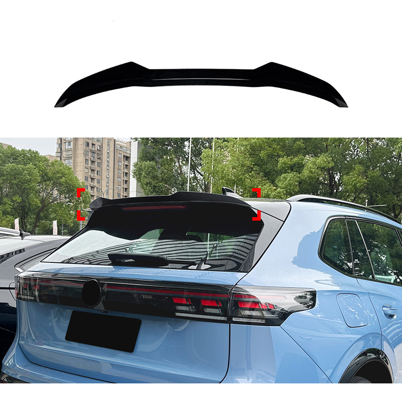 Dakspoiler (Spoiler Cap)  Volkswagen Tiguan III (CT1) R-Line 2024- (ABS Glanzend zwart)