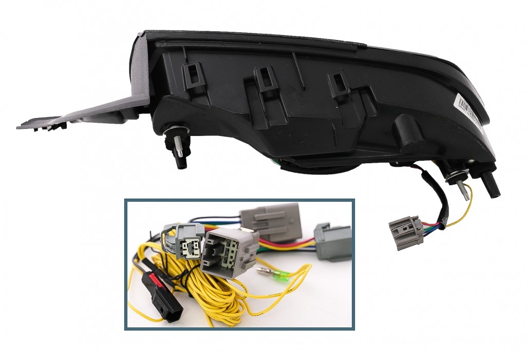 Achterlichten Ford Mustang VI S550 15-19 Dynamic Zwart Smoke