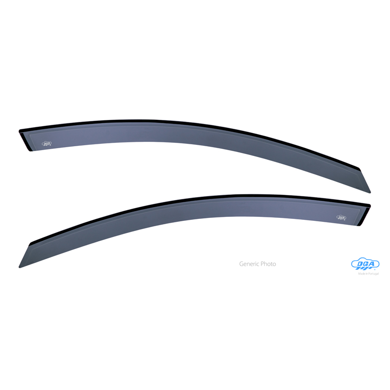DGA Wind Deflectors  Skoda Superb III (3V) Sedan/Kombi 2015-2023 (2-pieces / exterior)