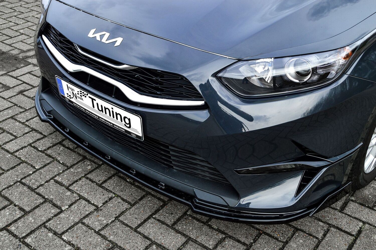 Voorspoilerlip met vleugels Kia Ceed CD 2021-