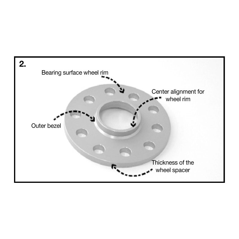 H&R Wheel Spacers 15mm 5x114,3 - Hub 70,0mm - Bolt size M12x1,5 -  Honda
