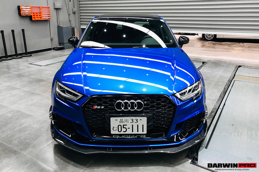 Audi RS3 BKSS Style Carbon Fiber Voorspoiler 2019-2020