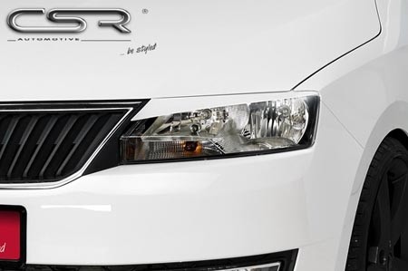 Koplampspoilers Skoda Rapid