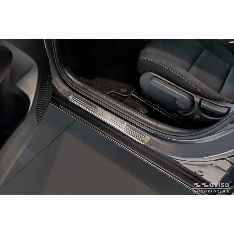 Avisa RVS Instaplijsten  Hyundai Kona II 2023- / MG 3 2024- / MG ZS II 2024- 'Lines' - 4-delig