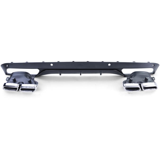 Achterbumper Diffusor Mercedes C-Klasse Kombi S205 C63 Look incl. Sierstukken