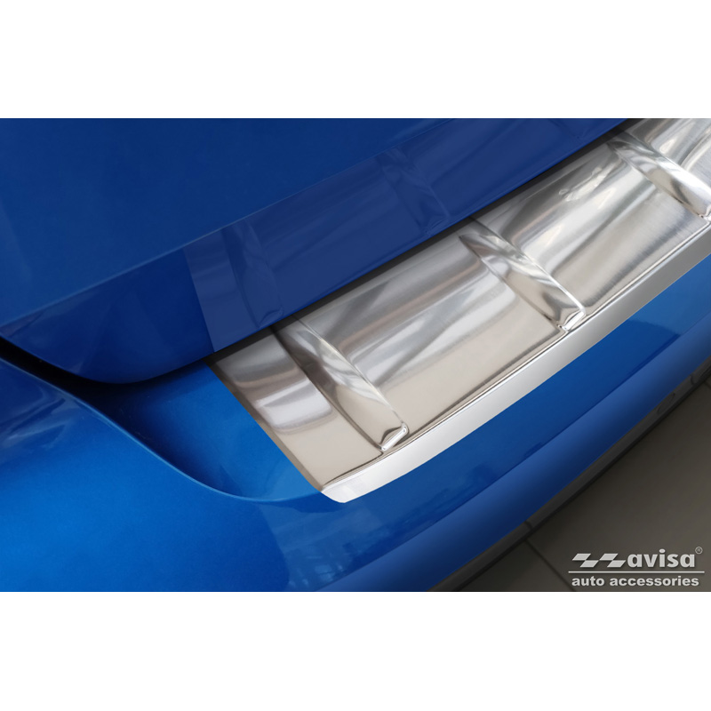 Stainless Steel Rear bumper protector  Opel Astra L Sportstourer 2022- 'Ribs'