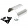 Injen Universal Aluminum air filter heat shield polished