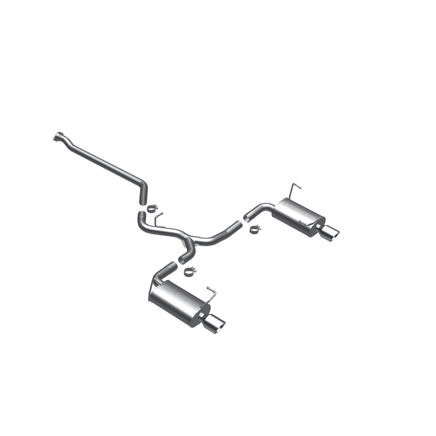 Subaru Cat-Back 08 Subaru WRX 2.5L sedan Magnaflow Cat-Back