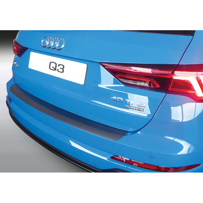ABS Rear bumper protector  Audi Q3/RSQ3 (F3B) 2019- Black
