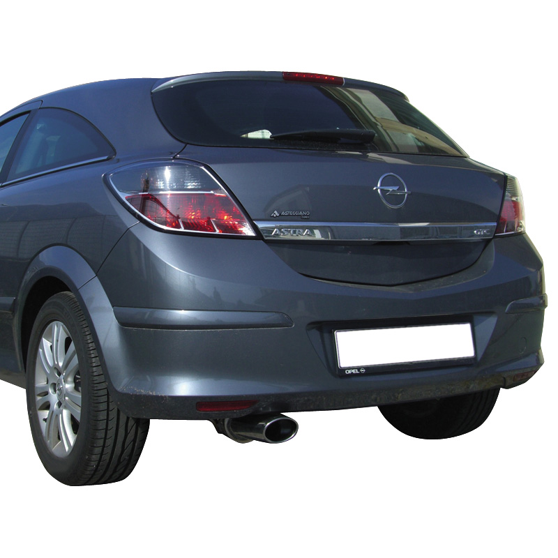 100% Inox Sport Exhaust  Opel Astra H GTC 1.7 CDTi (101HP) 2005- 120x80mm