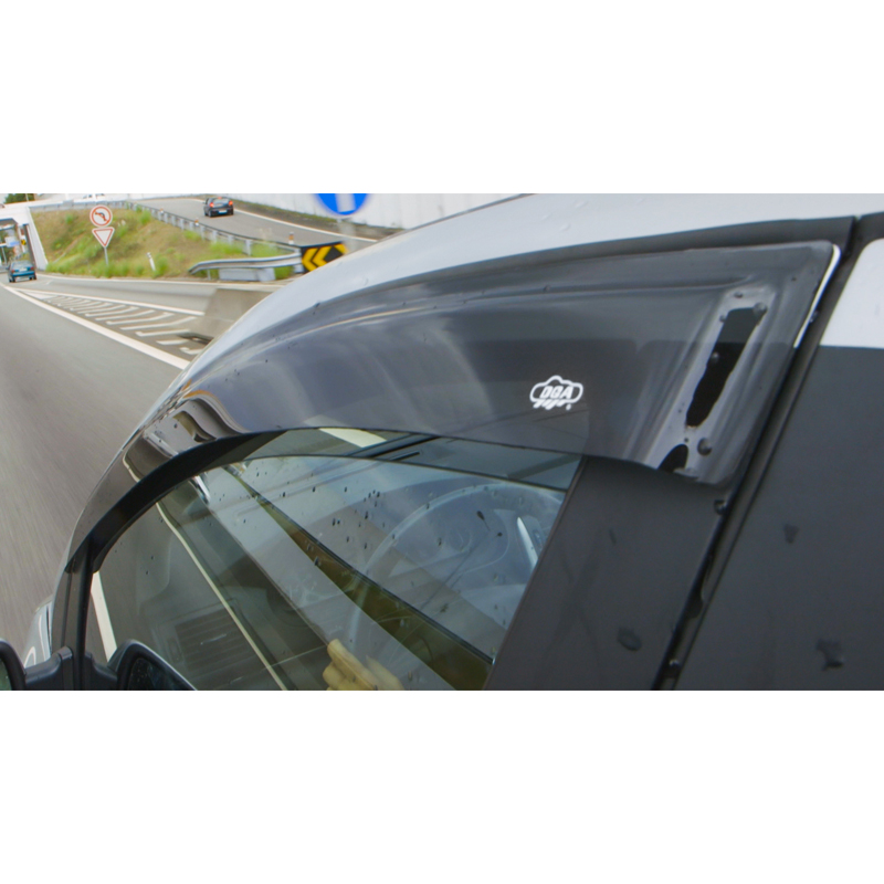 DGA Zijwindschermen  Microcar M.GO 2009-2014 (2-delig / exterieur)