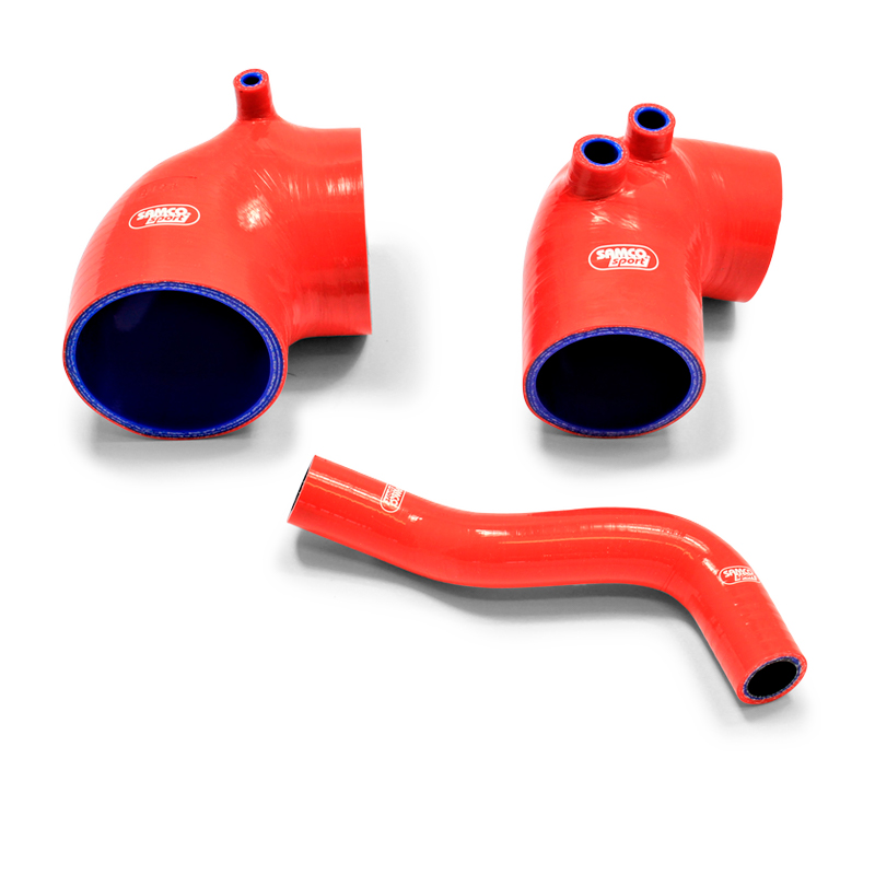 Samco Hose Kit  Subaru Impreza Turbo GC8 Version 1/2 1992-1996 - 3-pieces - Induction Elbows - Blue
