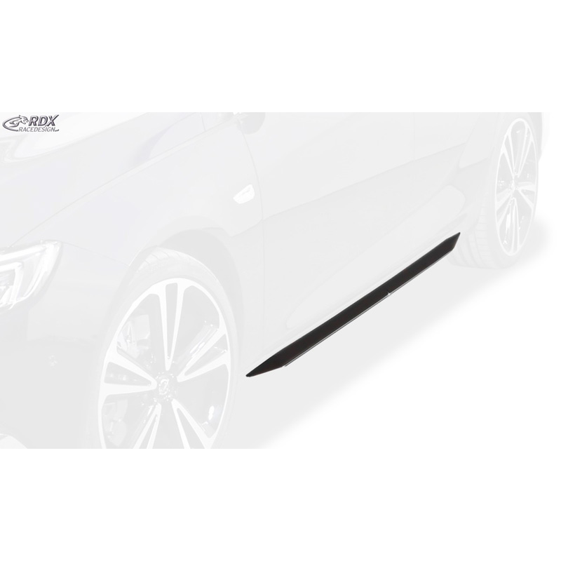 Side skirts 'Slim'  Opel Insignia B 2017- Grand Sport/Sportstourer incl. OPC (ABS glossy black)