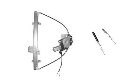 raammechanisme, 4/5 drs, incl motor, voorportier, rechts Ford Fi