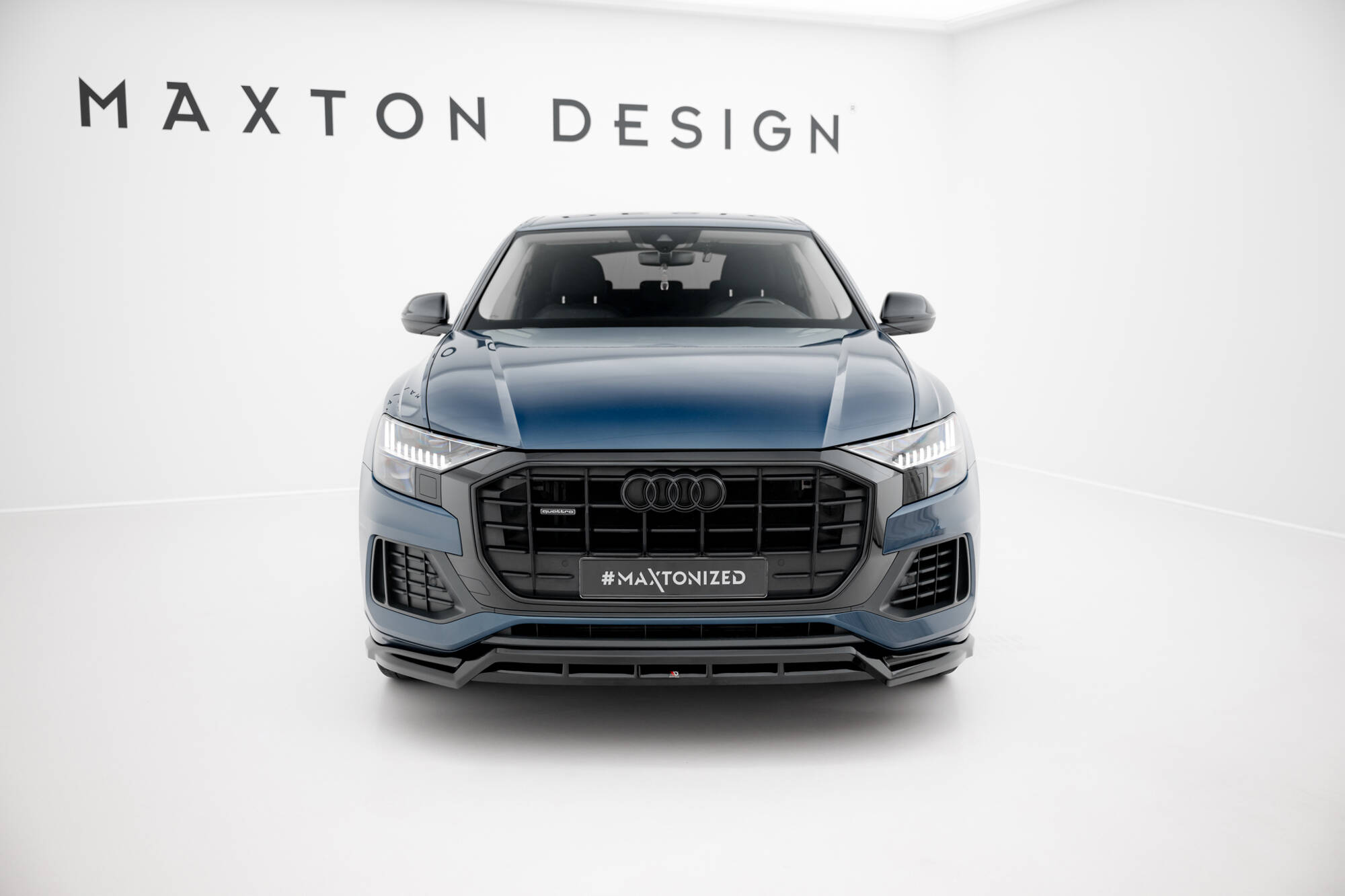 Bodykit Audi Q8 MK1 Maxton Glanzend zwart
