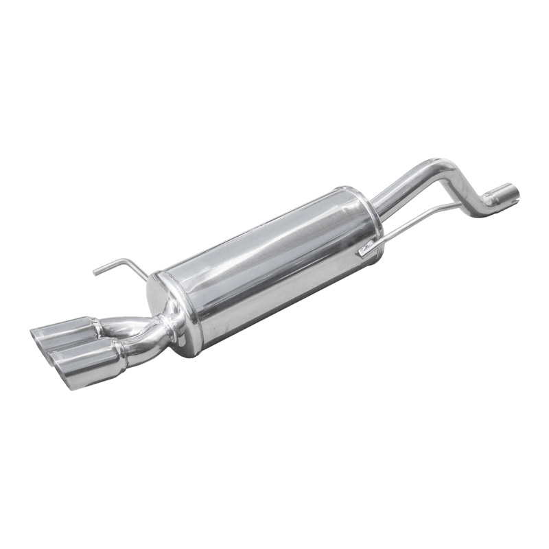 100% Inox Sport Exhaust  Fiat Grande Punto (199) 1.4 Turbo T-Jet 120hp 2007- Ø 50 2x70mm Racing