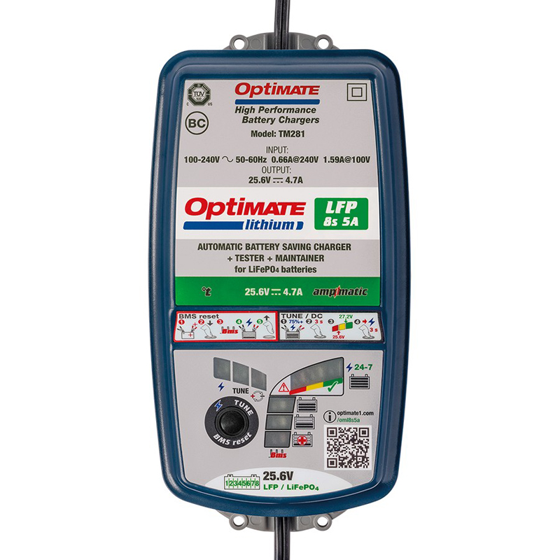 OptiMate Lithium 8s 5-Amp Battery Saving charger-tester-maintainer