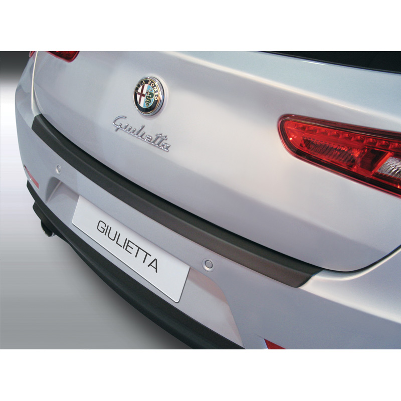 ABS Rear bumper protector  Alfa Romeo Giulietta 5/2010- Black